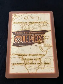 One Piece Carddass Hyper Battle Old Zoro Kishin Gold Leaf Kira Holo Card - Image 2