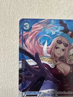Bandai One Piece Card Game Hina OP12-051 UC Parallel Foil English NM 3000 - Image 2