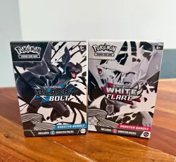 Pokemon TCG Black Bolt And White Flare Booster Bundles (1 of Each) ✅IN HAND✅ - Image 1