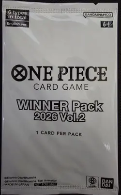 One Piece Winner Pack 2026 Vol. 2 - One Piece Card Game Sealed Promo - Image 1