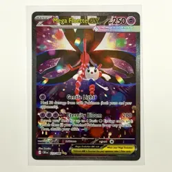 Mega Floette Ex SIR #117/086 English Pokemon Card Chaos Rising - Image 1