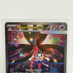 Mega Floette Ex SIR #117/086 English Pokemon Card Chaos Rising - Image 2