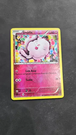 Swirlix 68/119 Reverse Holo XY Phantom Forces Pokemon Card 2014 LP Or Better - Image 1