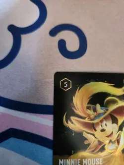 Minnie Mouse Musketeer Champion Holo Card 206/204 Enchanted Ursula's Return - Image 3