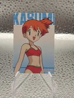 Pokemon Card Bikini Misty Nintendo Animation Version Mini Carddass Japanese - Image 2