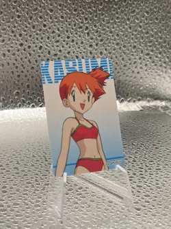 Pokemon Card Bikini Misty Nintendo Animation Version Mini Carddass Japanese - Image 3