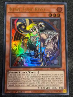 Yugioh! Kewl Tune Reco PHRE-EN033 Phantom Revenge Ultra Rare 1st Edition NM - Image 1
