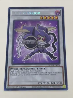 Yugioh Honest Junk Warrior Galaxy Eyes Photon Dragon Chibi Art NM - Free Holo YT - Image 2