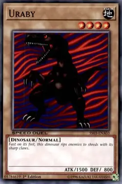 1x Uraby - 1st Edition NM Eng YuGiOh - Speed Duel Ultimate Predators - Image 1