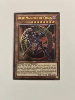 YuGiOh Dark Magician of Chaos UP01-en001 Ultimate Rare NM - Image 1