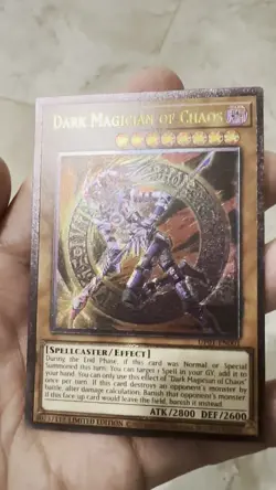 YuGiOh Dark Magician of Chaos UP01-en001 Ultimate Rare NM - Image 2