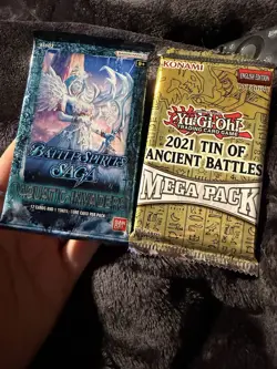 Two Sealed Yu Gi Oh Booster Packs Including One 1st Edition - Image 1
