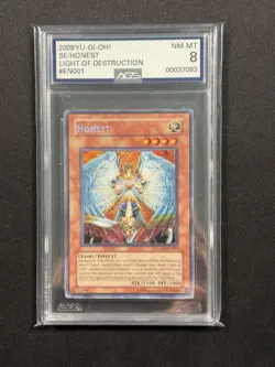 Honest LODT-EN001 Secret Rare 1st Edition AGS 8 NM-MT Yugioh - Image 1
