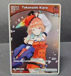 Hololive Official Card Game Takanashi Kiara (P) (hBP01-062) Foil - Image 1