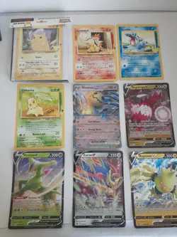 Pokemon 25th Anniversary First Partner Collectors Binder, + 8 Extra Jumbo Cards! - Image 1