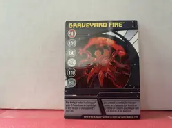 Bakugan Battle Brawlers Graveyard Fire Ability Card - Image 1