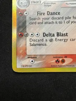 Salamence EX Delta Species Holo Rare Card 14/113 Vintage 2005 Pokemon TCG Card - Image 4