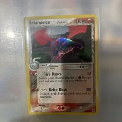 Salamence 14/113 EX Delta Species Reverse Holo Rare LP/MP Pokemon TCG Card - Image 1