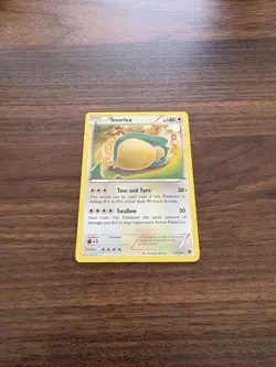 Snorlax - 77/124 - Pokemon Fates Collide XY Non-Holo Rare Card - Image 2