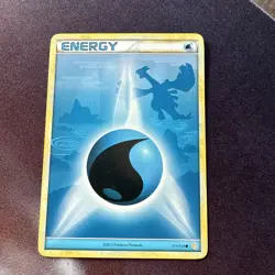 Pokemon TCG - HeartGold SoulSilver Lugia Water Energy 117/123 (2010) LP - Image 1