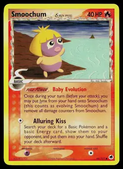 Pokemon Card Dragon Frontiers Smoochum 64/101 Common - Image 1