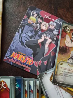 Lot Of 125 Naruto Cards Mixed Lot With Play Area Paper - Image 2