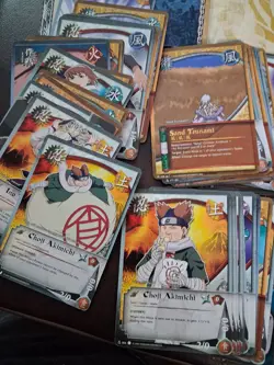 Lot Of 125 Naruto Cards Mixed Lot With Play Area Paper - Image 5