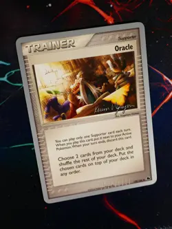 LP/NM Pokemon (WC-2004) ORACLE Card SKYRIDGE 138/144 World Championships#3 - Image 1