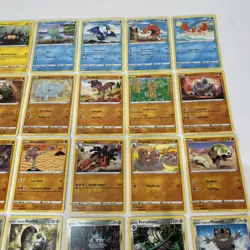 Pokemon TCG Sword & Shield Base Set 40 Card Bundle Common Uncommon Rare No Dups - Image 3