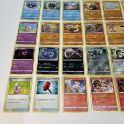 Pokemon TCG Sword & Shield Base Set 40 Card Bundle Common Uncommon Rare No Dups - Image 4