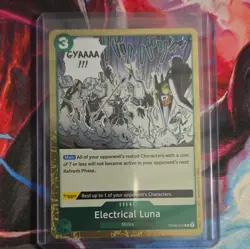 Bandai One Piece Card Game Electrical Luna OP08-036 Two Legends UC Foil EN - Image 1