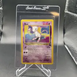 Mew Black Star Promo Pokemon Card #8 WOTC Vintage TCG NM + - Image 1