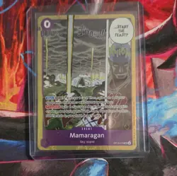 Bandai One Piece CCG Mamaragan OP15-078 Event Sky Island Alt Art Foil Rare - Image 1