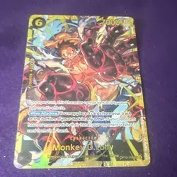 Monkey D Luffy OP10-118 SEC Alternative Art NM - Image 1