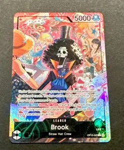 2026 ONE PIECE ADVENTURES ON KAMI’S ISLAND BROOK ALTERNATIVE ART OP15-022 - Image 5