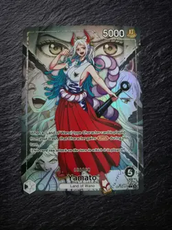 One Piece Yamato Leader OP16-079 Alt Art Custom/Fan-Art - Image 1