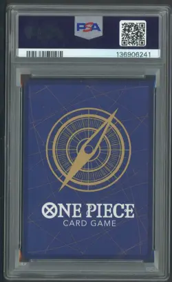 2025 One Piece Trafalgar Law OP10 EN Manga Alternate Art PSA 10 GEM MINT - Image 2