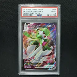 2020 Pokemon: GARDEVOIR VMAX 017/073 - Full Art [Champion's Path] - Mint - PSA 9 - Image 1