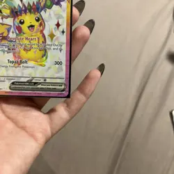 Pikachu ex 219/191 - Ultra Rare - Surging Sparks - Pokemon TCG -NM - Image 4