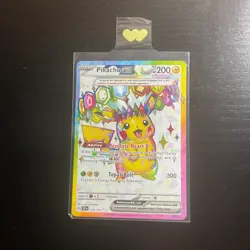 Pokemon TCG- Pikachu ex - 219/191 - SV08: Surging Sparks (SSP) Ultra Rare NM - Image 1