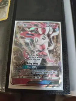 Sylveon GX 92/145 Sm-Guardians Rising Holo Pokemon TCG - NM - Image 1