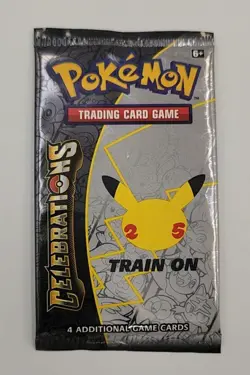 Pokemon TCG Celebrations Booster Pack x10 Sealed Loose Pack Lot 25th Anniversary - Image 3