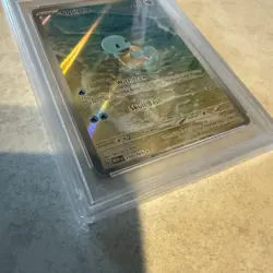 Pokemon Squirtle 170/165 Sv: Scarlet & Violet 151 Illustration Rare Holo PSA 9 - Image 4