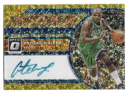 Antoine Walker /10 2017-18 Panini Donruss Optic Auto Fast Break Gold Autograph - Image 1