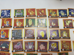 Vintage 1999 Pokemon Artbox Lot Over 110 Different Stickers See Description - Image 3