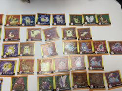 Vintage 1999 Pokemon Artbox Lot Over 110 Different Stickers See Description - Image 4