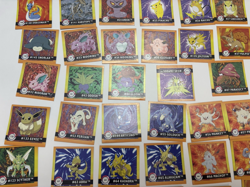 Vintage 1999 Pokemon Artbox Lot Over 110 Different Stickers See Description - Image 5