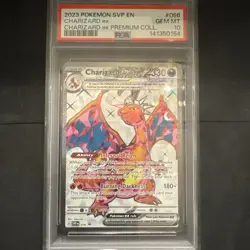 Pokemon TCG Charizard EX 56 Black Star Promo SVP Gem Mint 10 - Image 1