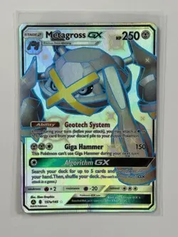 Metagross GX 157A/145 Alternate Art Promo Holo 250 HP Pokemon TCG - Image 1
