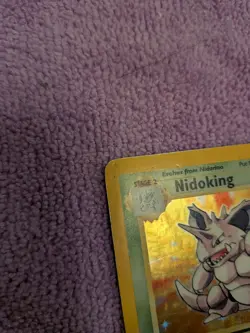 1999 Base Set Nidoking 11/102 English 90HP Holo Rare - Image 4